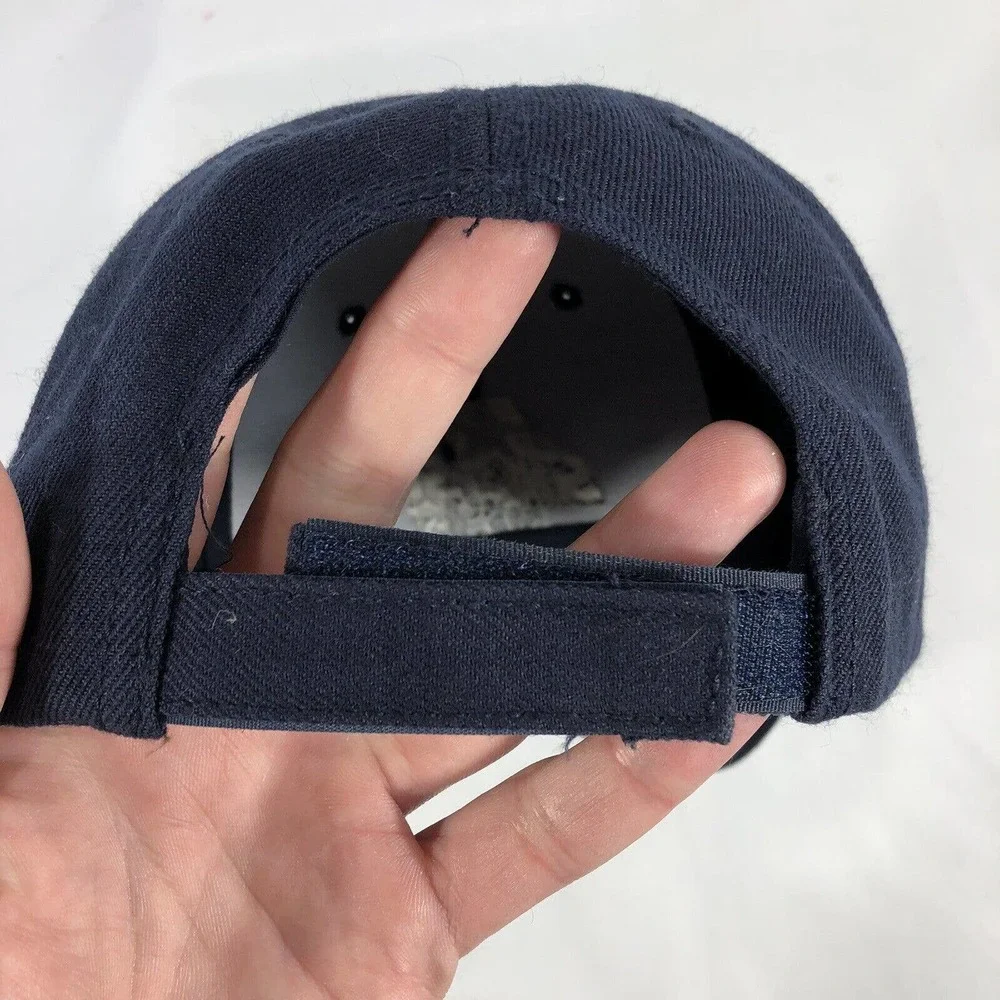 Silver Star Meats Hat Cap Adjustable One Size Fits Most Navy Blue by Otto OSFM